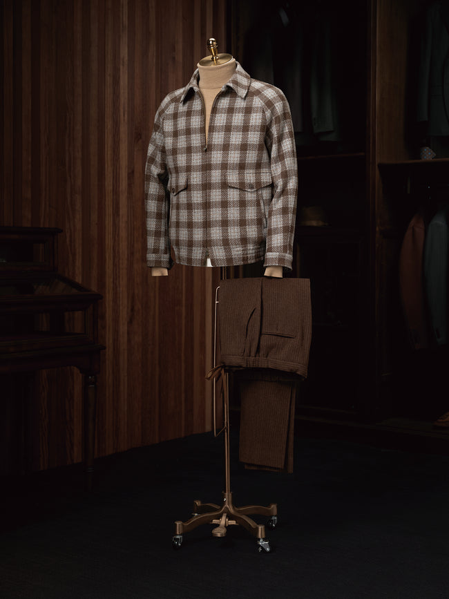 Redefined Aviator Checked Jacket - POLLHEIM