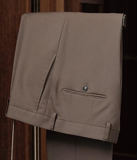 Wool Bomber & Khaki Trousers