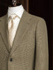 Light Sage Green Jacket & Dark Brown Trousers