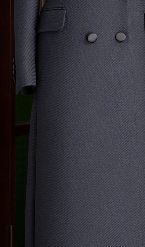 Black Long Over Coat - POLLHEIM