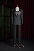 Black Single Button Suit - POLLHEIM