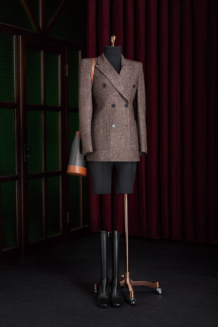 Brown Tweed Blazer - POLLHEIM