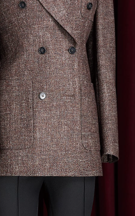 Brown Tweed Blazer - POLLHEIM