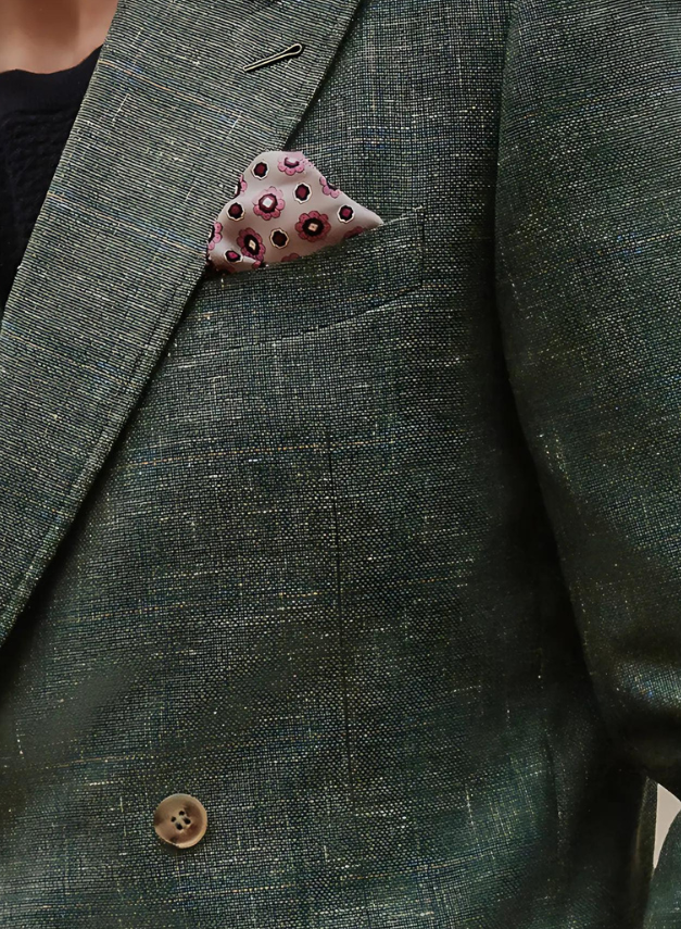 Green Double-Breasted Blazer - POLLHEIM