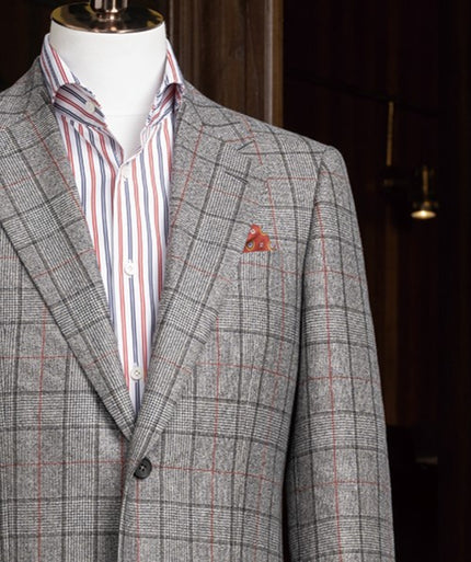 Grey Plaid Suit - POLLHEIM
