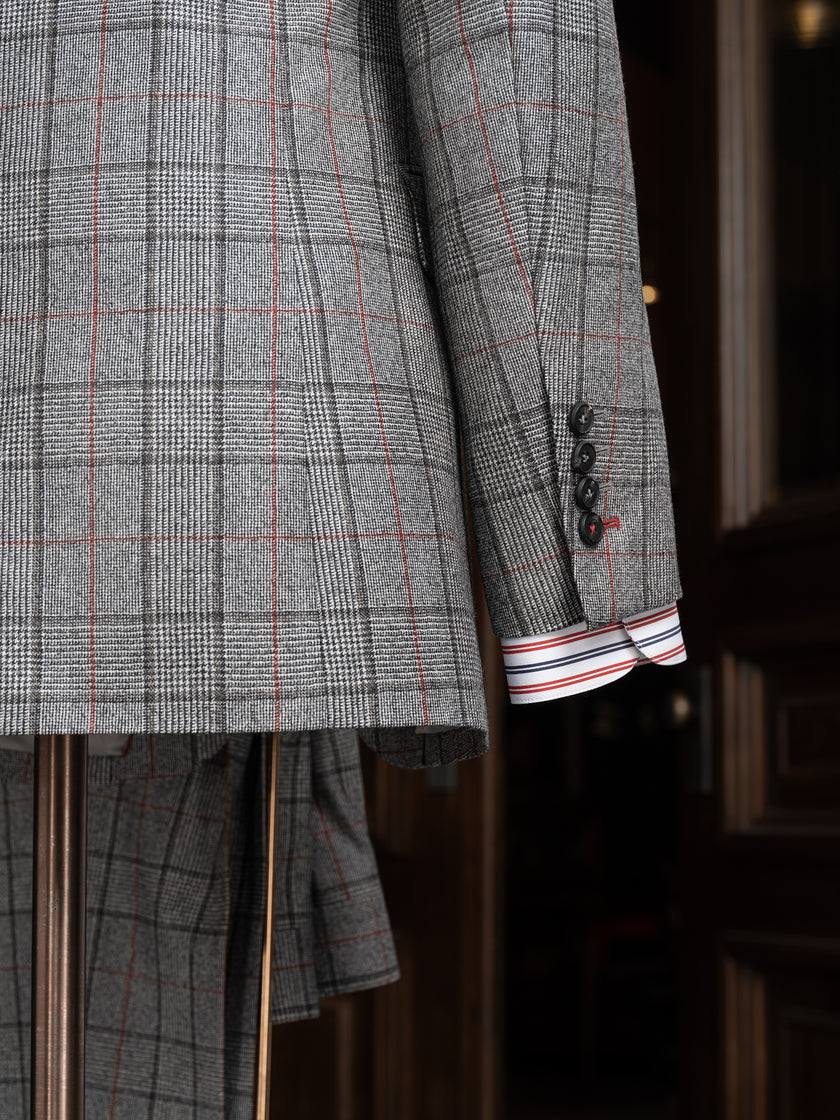 Grey Plaid Suit - POLLHEIM