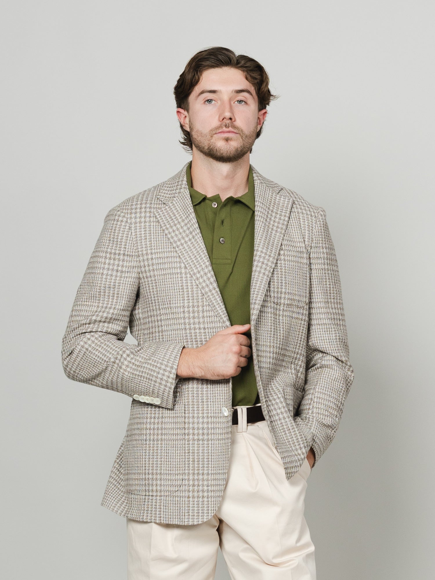 Grey Glen Check Blazer