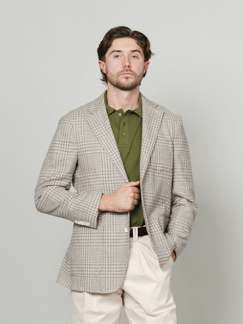 Grey Glen Check Blazer